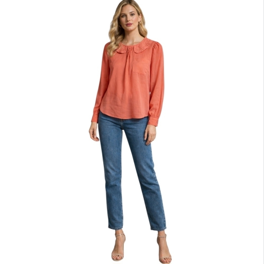 FARM Rio Coral Blouse - Picture 2 of 10